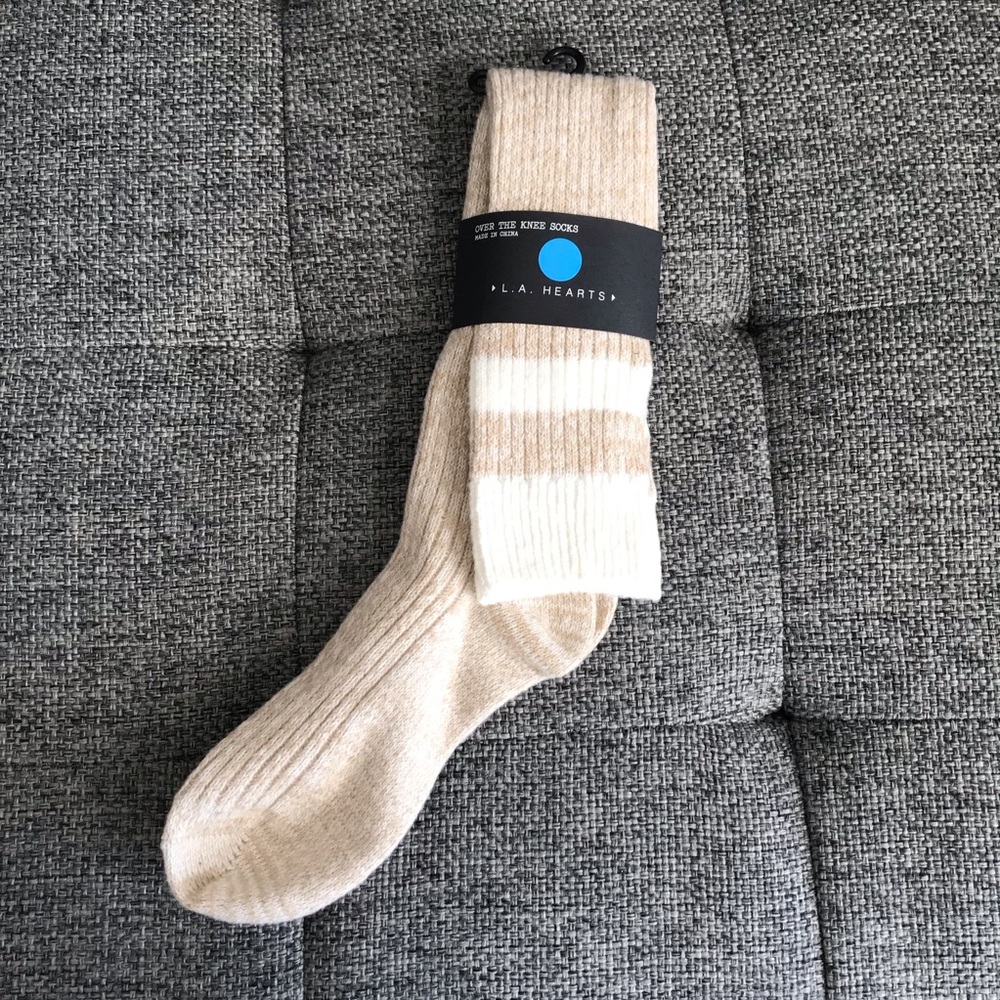 Above the knee socks